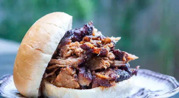 Panino con pulled pork succulento, perfetto per scoprire nuovi pulled pork abbinamenti.