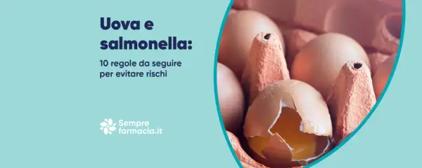 Uova e salmonella: 10 regole per evitare rischi. Un uovo rotto in un cartone, con altri uova sullo sfondo.